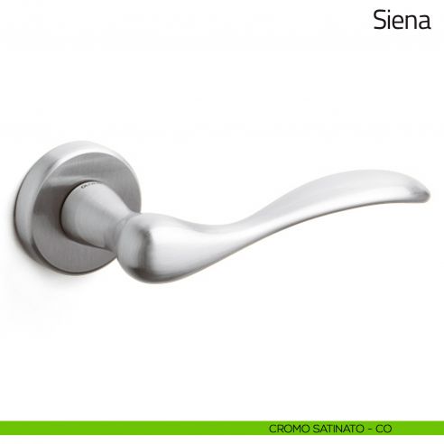 Maniglia per porta Siena Olivari cromo satinato