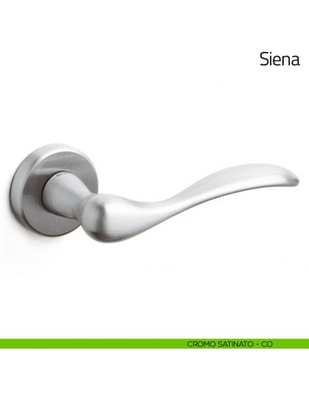 Maniglia per porta Siena Olivari cromo satinato