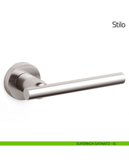 Maniglia per porta Stilo Olivari superinox satinato