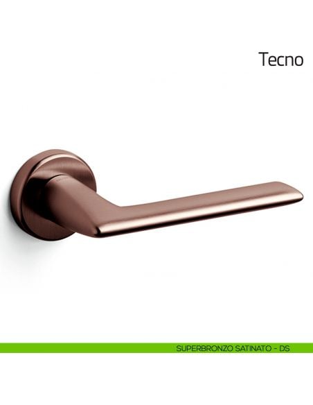 Maniglia per porta Tecno Olivari superbronzo satinato