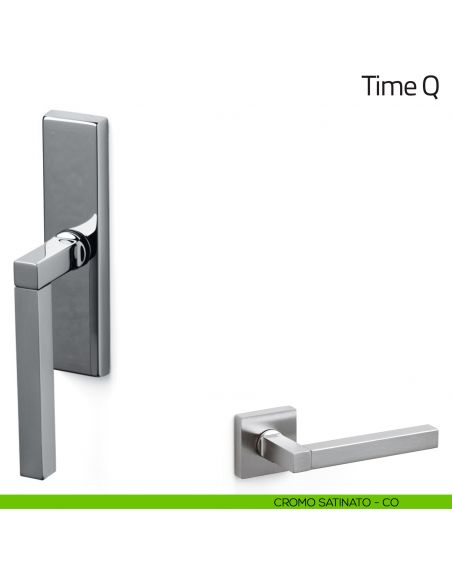 Maniglia per finestra cremonese Time Q Olivari cromo satinato