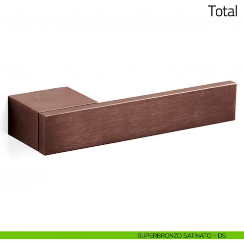 Maniglia per porta Total Olivari superbronzo satinato