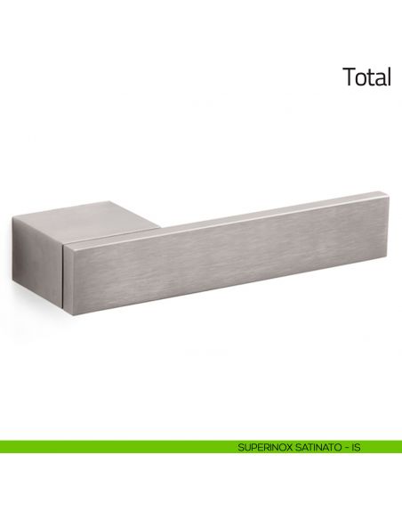 Maniglia per porta Total Olivari superinox satinato