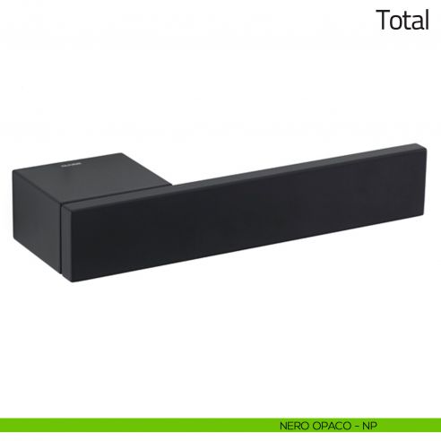 Maniglia per porta Total Olivari nero opaco