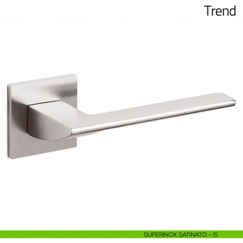 Maniglia per porta Trend Olivari bassa superinox satinato