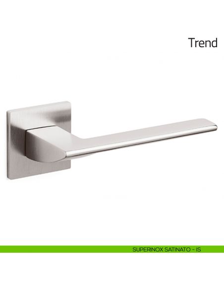 Maniglia per porta Trend Olivari bassa superinox satinato