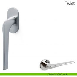 Maniglia per finestra martellina DK Twist Olivari 2