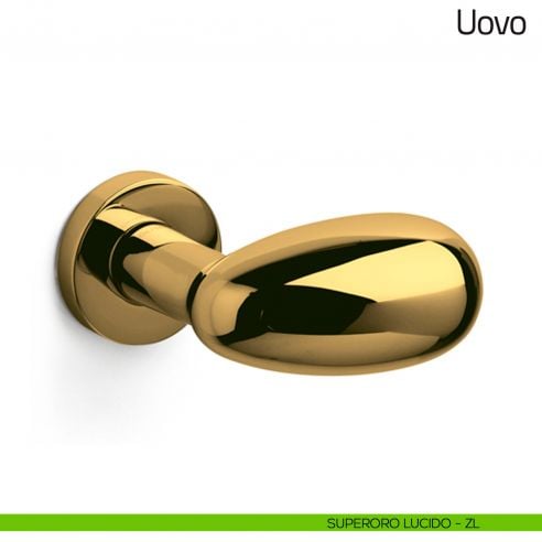 Maniglia per porta Uovo Olivari superoro lucido
