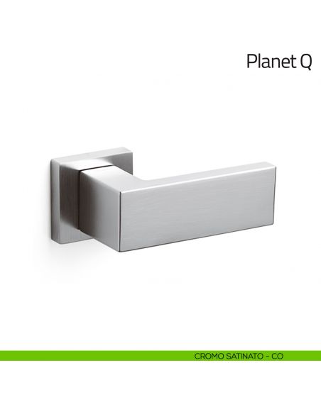 Maniglia per porta Planet Q Olivari cromo satinato