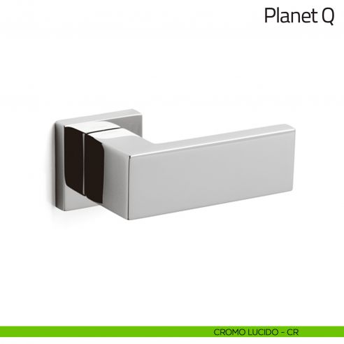 Maniglia per porta Planet Q Olivari cromo lucido