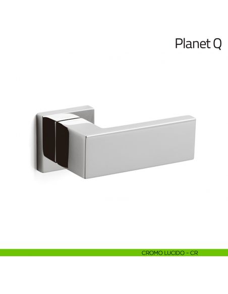 Maniglia per porta Planet Q Olivari cromo lucido