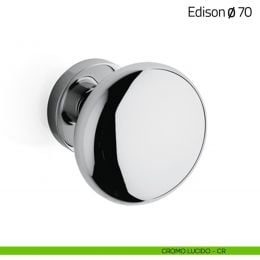 Pomello per porta Edison ø70 girevole Olivari 2