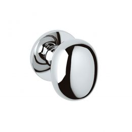 Pomello per porta Melanzana girevole Olivari bassa