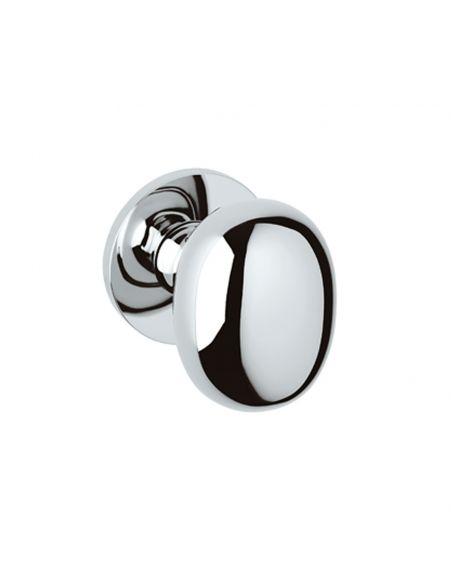 Pomello per porta Melanzana girevole Olivari bassa