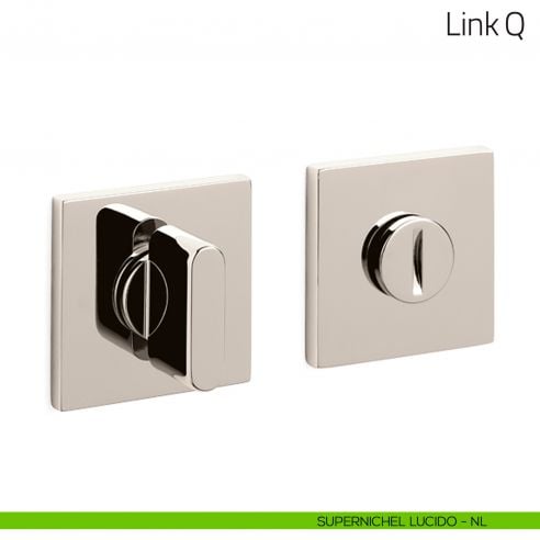 Nottolino per porta Link Q Olivari basso supernichel lucido