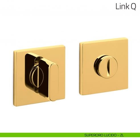 Nottolino per porta Link Q Olivari basso superoro lucido