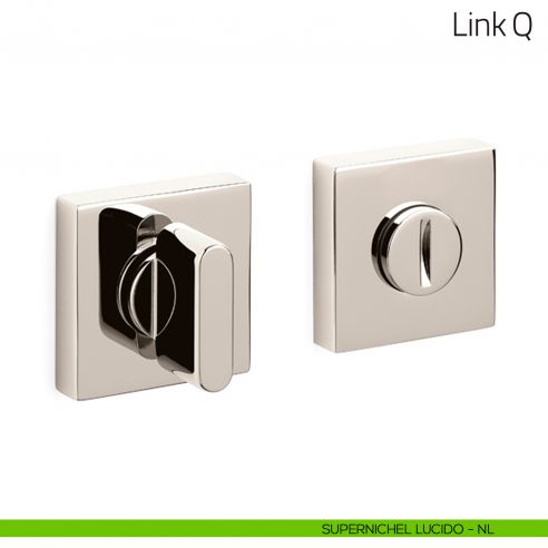 Nottolino per porta Link Q Olivari supernichel lucido