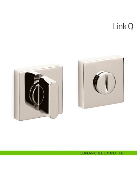 Nottolino per porta Link Q Olivari supernichel lucido
