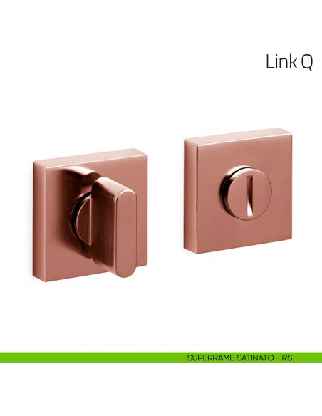 Nottolino per porta Link Q Olivari superrame satinato