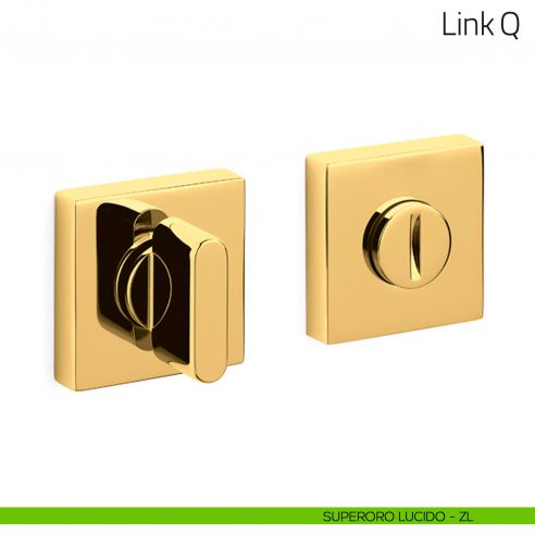 Nottolino per porta Link Q Olivari superoro lucido