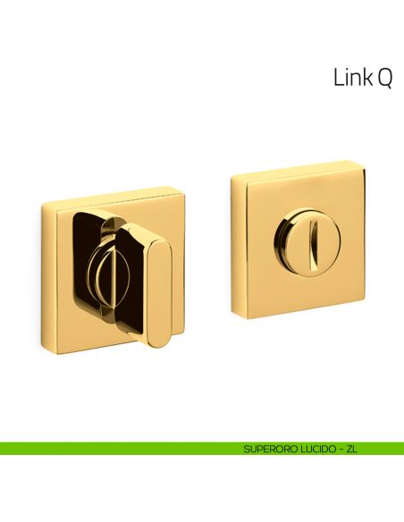 Nottolino per porta Link Q Olivari superoro lucido