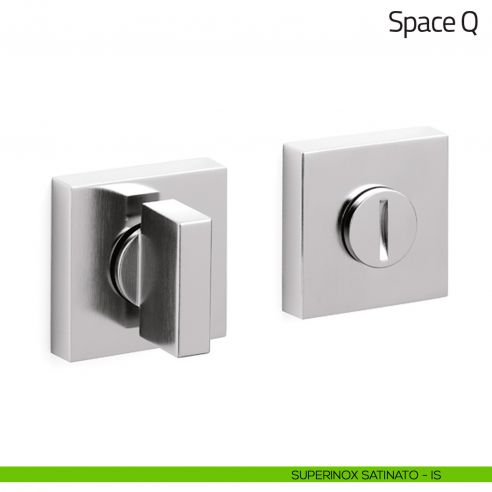 Nottolino per porta Space Q Olivari superinox satinato