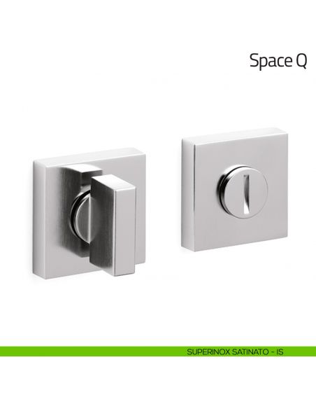 Nottolino per porta Space Q Olivari superinox satinato
