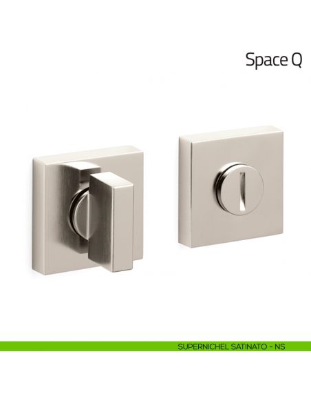 Nottolino per porta Space Q Olivari supernichel satinato