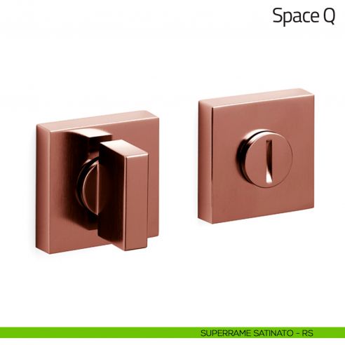 Nottolino per porta Space Q Olivari superrame satinato