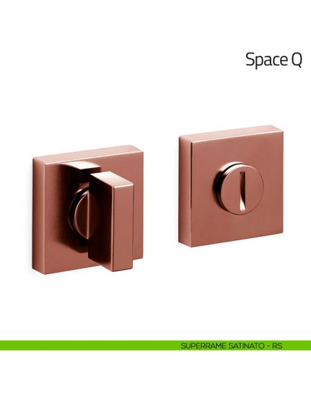 Nottolino per porta Space Q Olivari superrame satinato