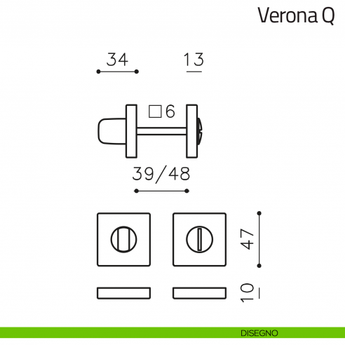 Nottolino per porta Verona Q Olivari disegno