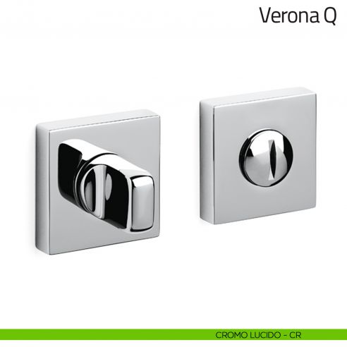 Nottolino per porta Verona Q Olivari cromo lucido