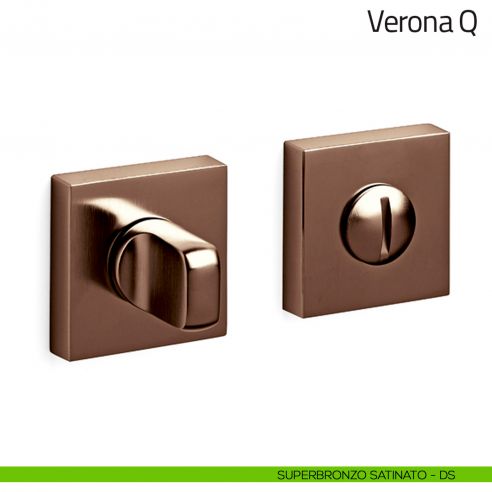 Nottolino per porta Verona Q Olivari superbronzo satinato