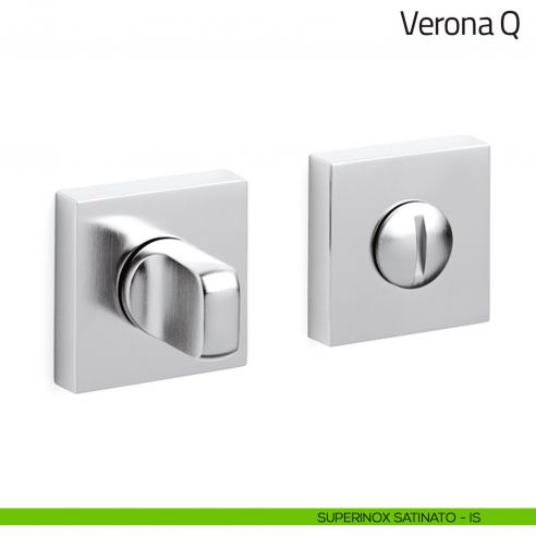 Nottolino per porta Verona Q Olivari superinox satinato