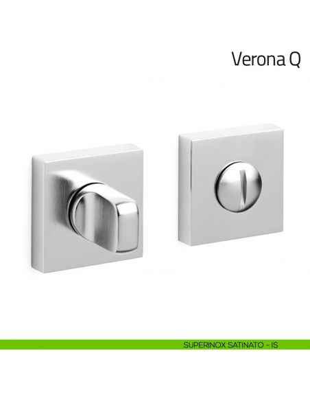 Nottolino per porta Verona Q Olivari superinox satinato