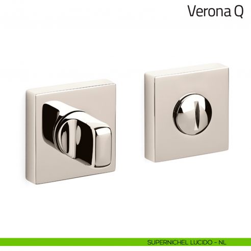 Nottolino per porta Verona Q Olivari supernichel lucido