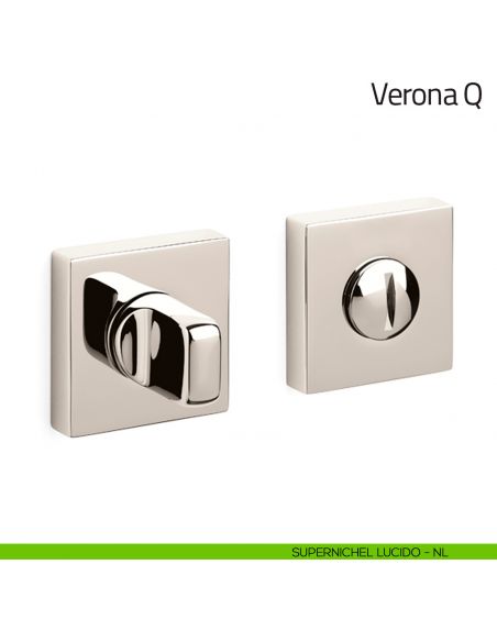 Nottolino per porta Verona Q Olivari supernichel lucido