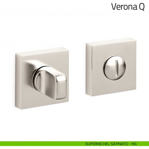 Nottolino per porta Verona Q Olivari supernichel satinato