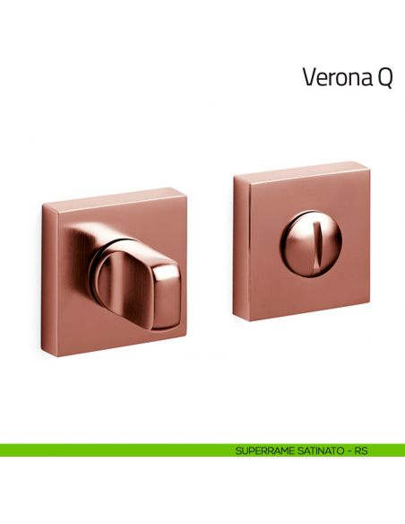 Nottolino per porta Verona Q Olivari superrame satinato