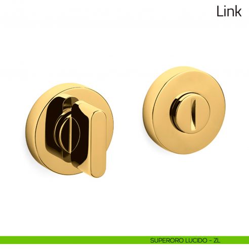 Nottolino per porta Link Olivari superoro lucido