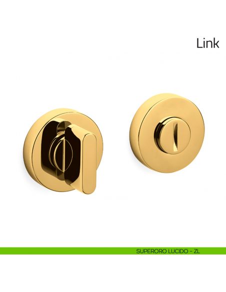 Nottolino per porta Link Olivari superoro lucido