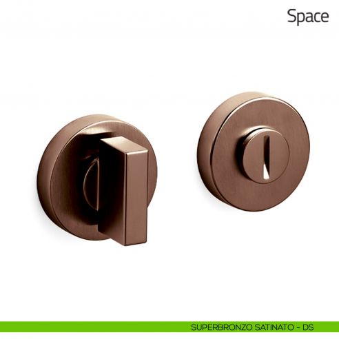 Nottolino per porta Space Olivari superbronzo satinato