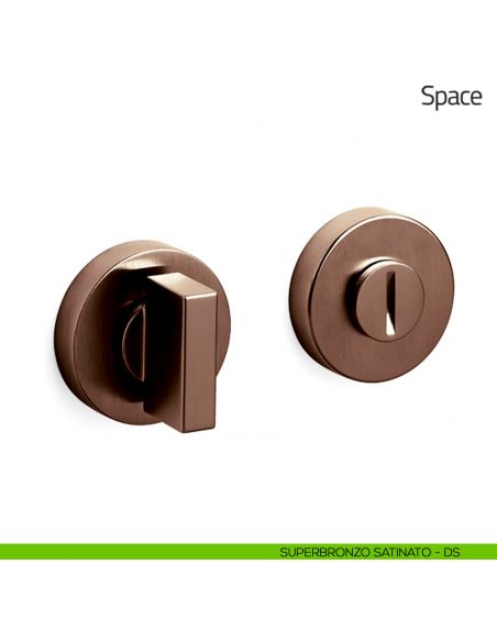 Nottolino per porta Space Olivari superbronzo satinato
