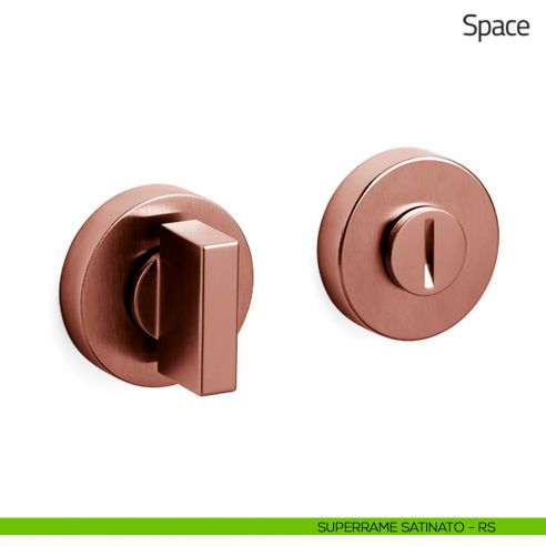 Nottolino per porta Space Olivari superrame satinato