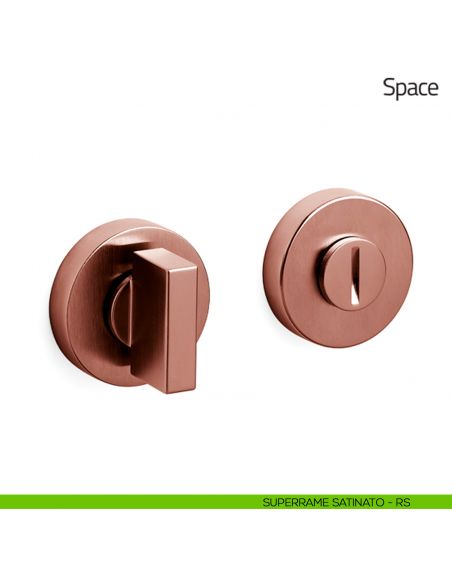 Nottolino per porta Space Olivari superrame satinato