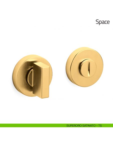 Nottolino per porta Space Olivari superoro satinato