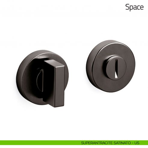 Nottolino per porta Space Olivari superantracite satinato