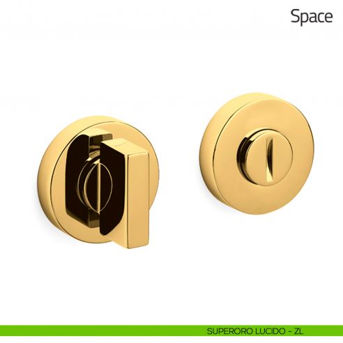 Nottolino per porta Space Olivari superoro lucido