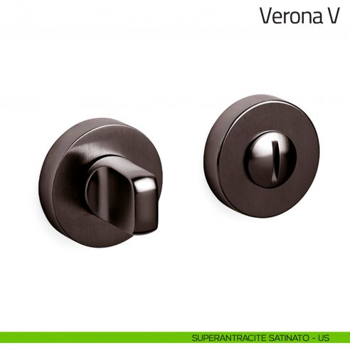 Nottolino per porta Verona V Olivari superantracite satinato