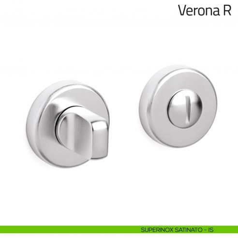 Nottolino per porta Verona R Olivari superinox satinato